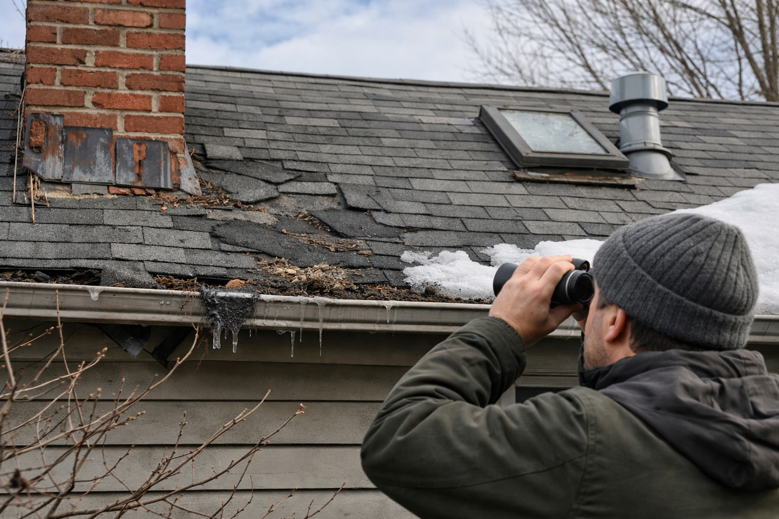 What to Look for on Your Roof After Winter | Roofer in Springfield VA | Lyons Contracting
