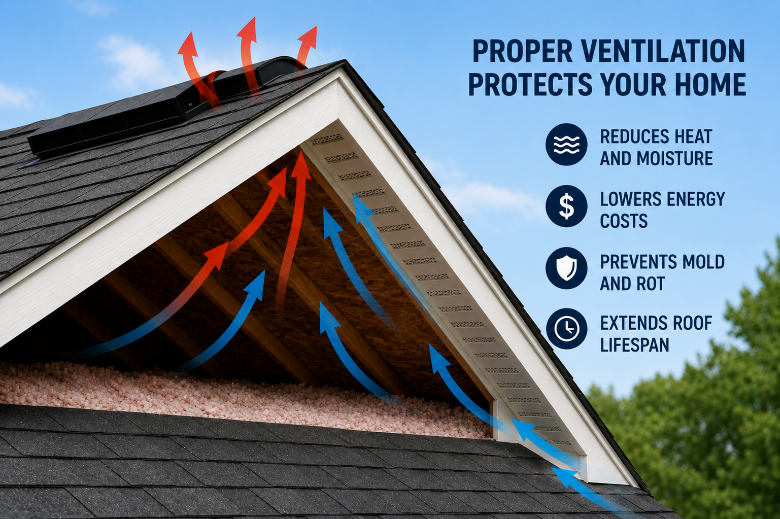 Why Roof Ventilation Might Be the Most Overlooked Part of Your Roofing System | roofer in Alexandria Virginia