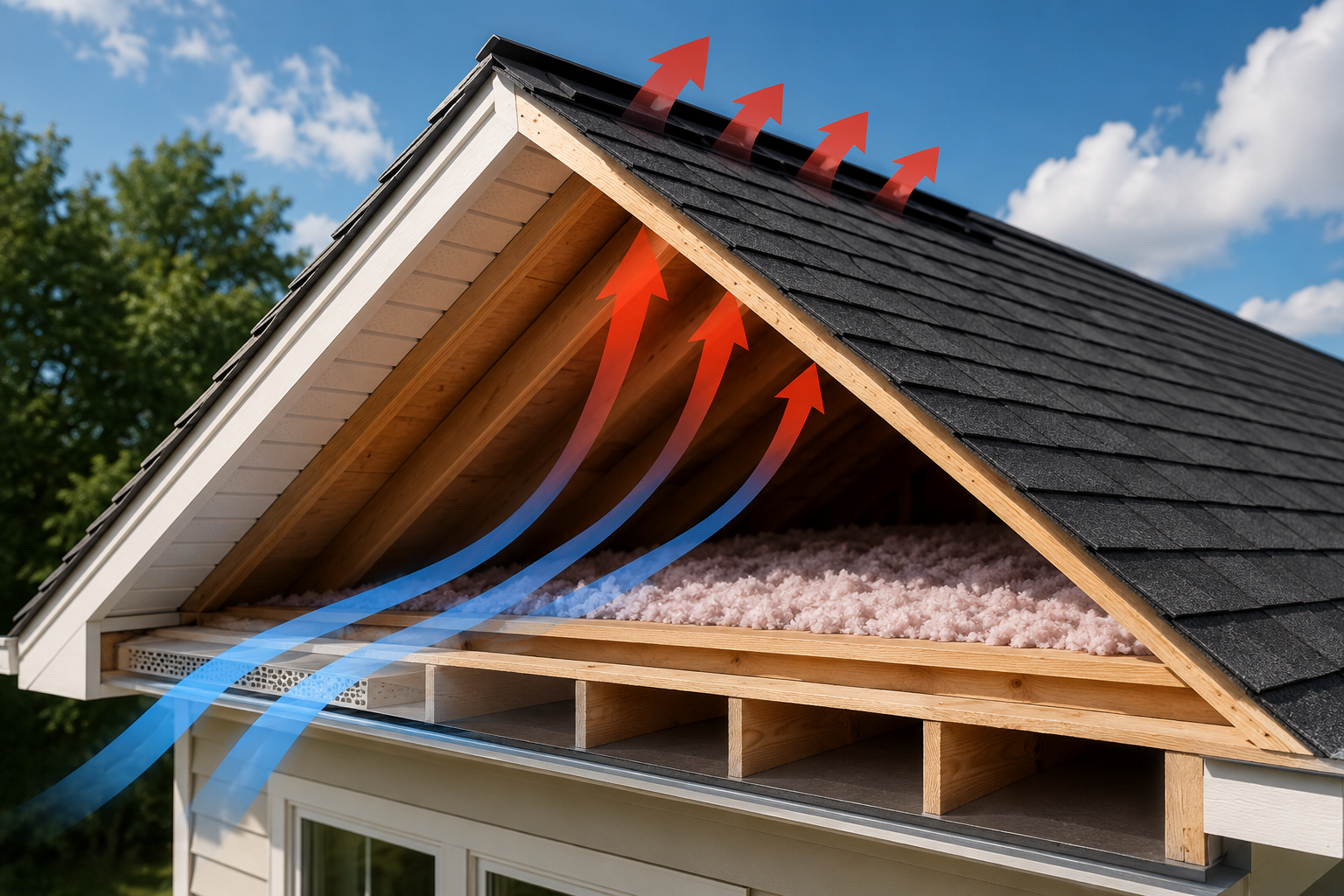 How Proper Attic Ventilation Can Add Years to Your Roof's Lifespan | roofer in lorton va | Lyons Contracting